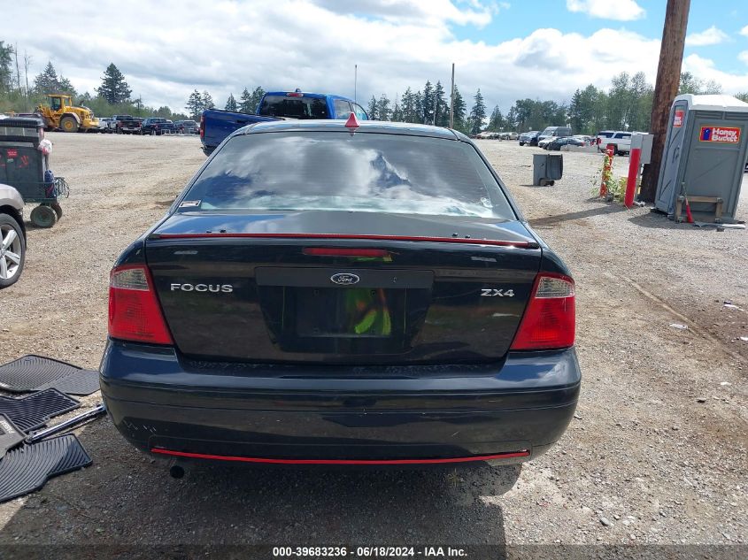 2005 Ford Focus Zx4 VIN: 1FAFP34N35W284537 Lot: 39683236