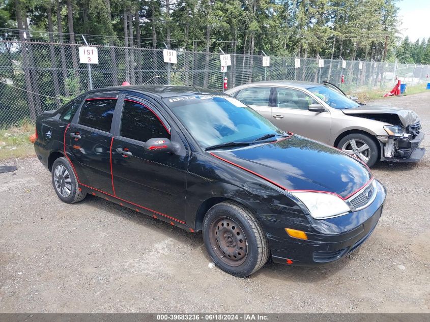 2005 Ford Focus Zx4 VIN: 1FAFP34N35W284537 Lot: 39683236