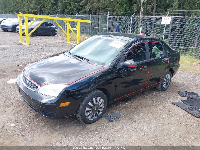 2005 Ford Focus Zx4 VIN: 1FAFP34N35W284537 Lot: 39683236