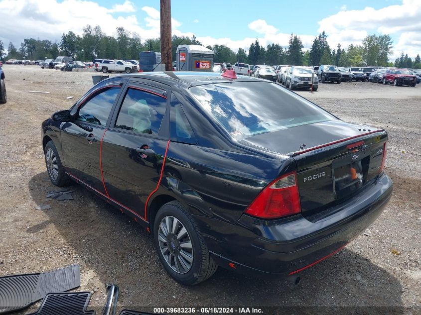 2005 Ford Focus Zx4 VIN: 1FAFP34N35W284537 Lot: 39683236