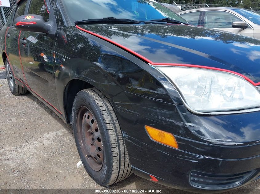 2005 Ford Focus Zx4 VIN: 1FAFP34N35W284537 Lot: 39683236