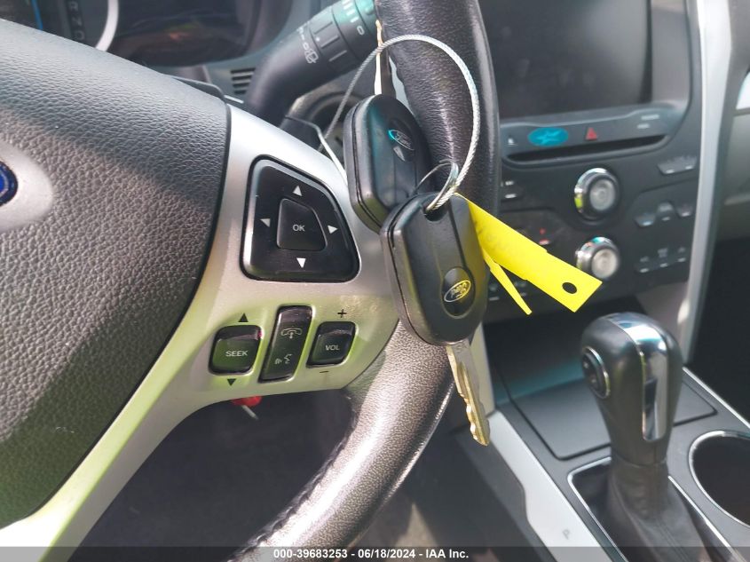 2013 Ford Explorer Xlt VIN: 1FM5K7D87DGA65395 Lot: 39683253