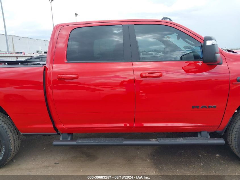 2024 Ram 2500 Big Horn 4X4 6'4 Box VIN: 3C6UR5DL4RG309754 Lot: 39683257