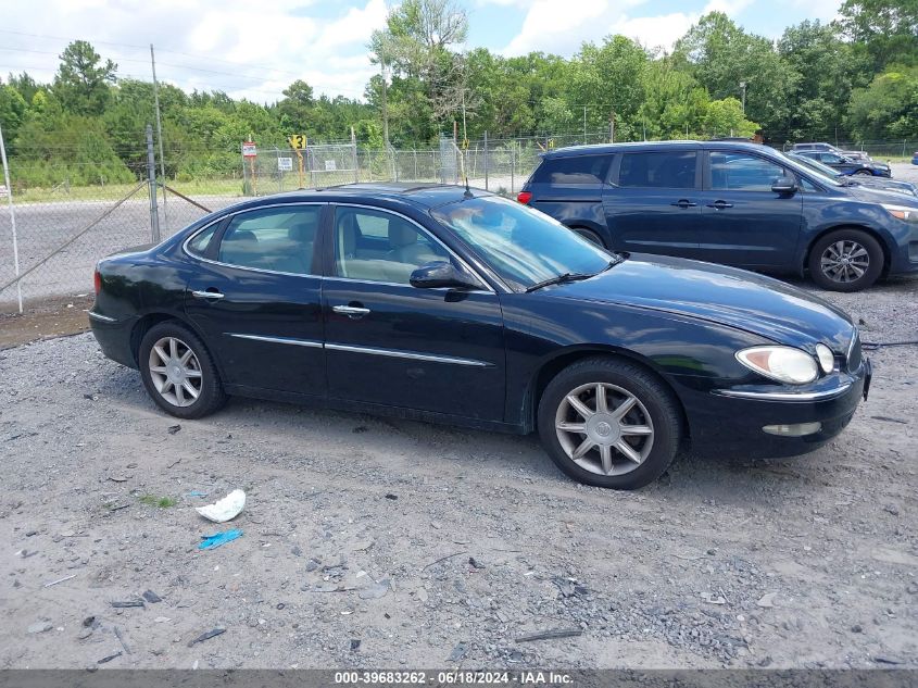 2005 Buick Lacrosse Cxs VIN: 2G4WE567651212535 Lot: 39683262