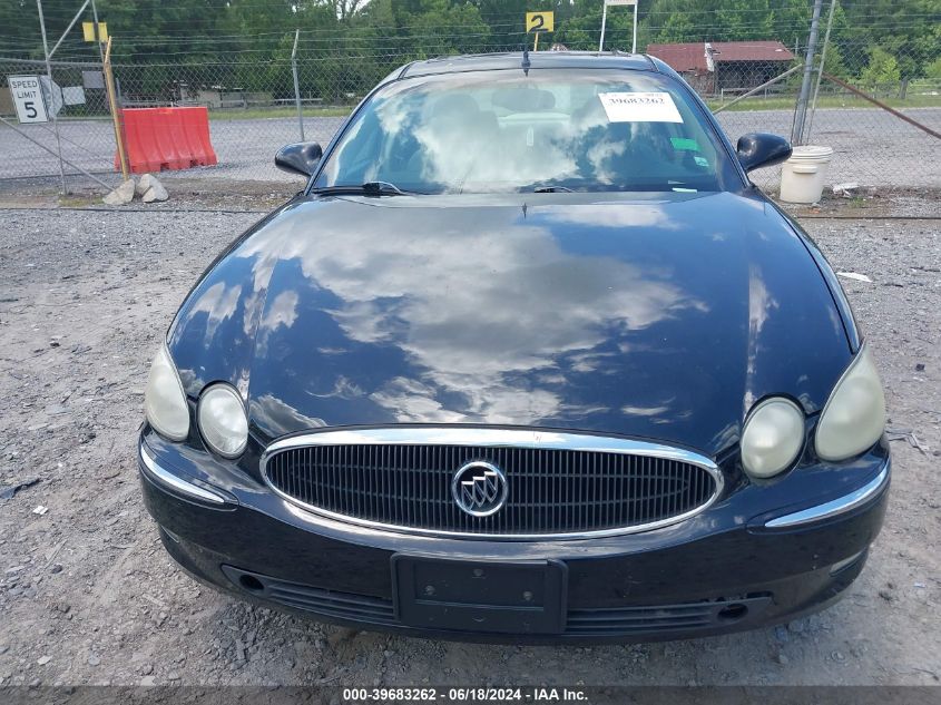 2005 Buick Lacrosse Cxs VIN: 2G4WE567651212535 Lot: 39683262