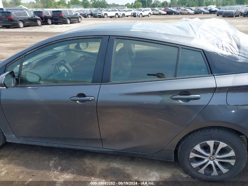2020 Toyota Prius Xle Awd-E VIN: JTDL9RFU3L3017136 Lot: 39683282