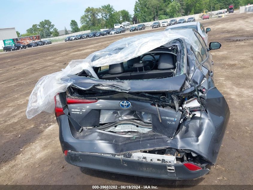 2020 Toyota Prius Xle Awd-E VIN: JTDL9RFU3L3017136 Lot: 39683282