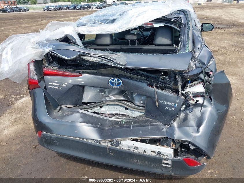 2020 Toyota Prius Xle Awd-E VIN: JTDL9RFU3L3017136 Lot: 39683282
