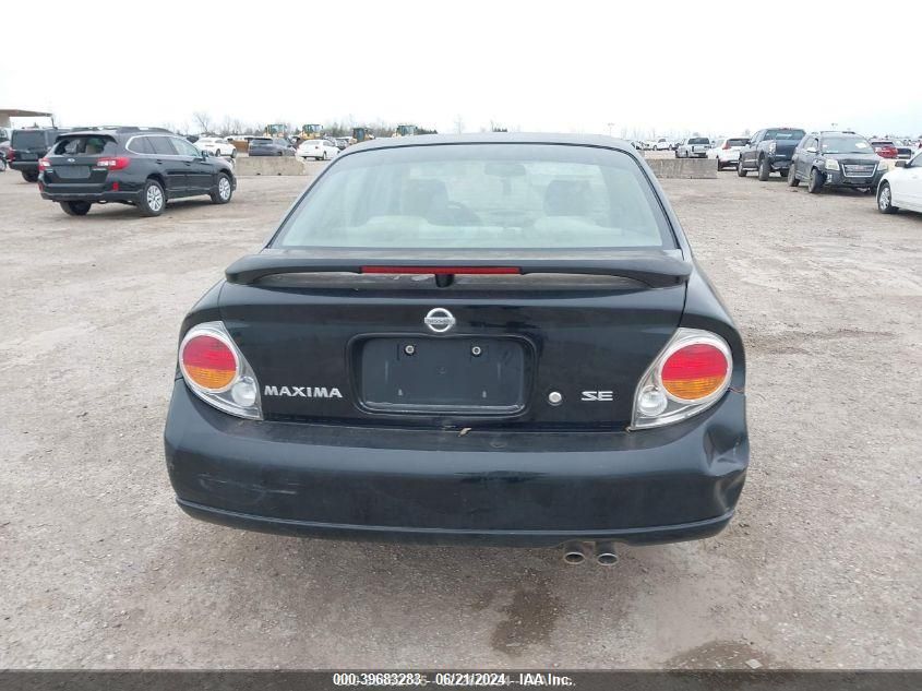 2002 Nissan Maxima Se VIN: JN1DA31A82T303801 Lot: 39683283