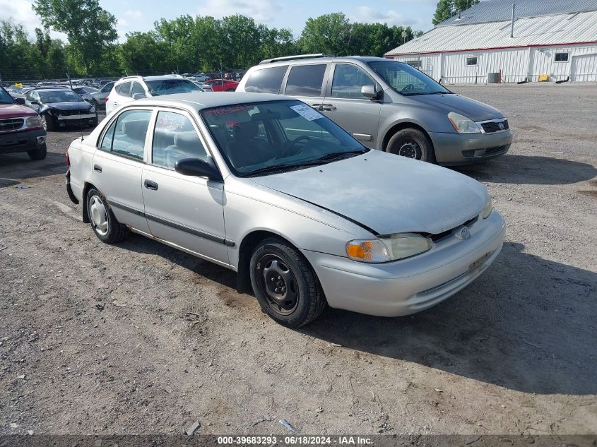 2001 Chevrolet Prizm VIN: 1Y1SK52831Z409816 Lot: 39683293