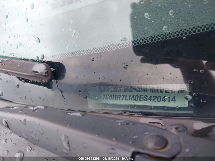 2014 Ram 1500 Big Horn VIN: 1C6RR7LM0ES420414 Lot: 39683296