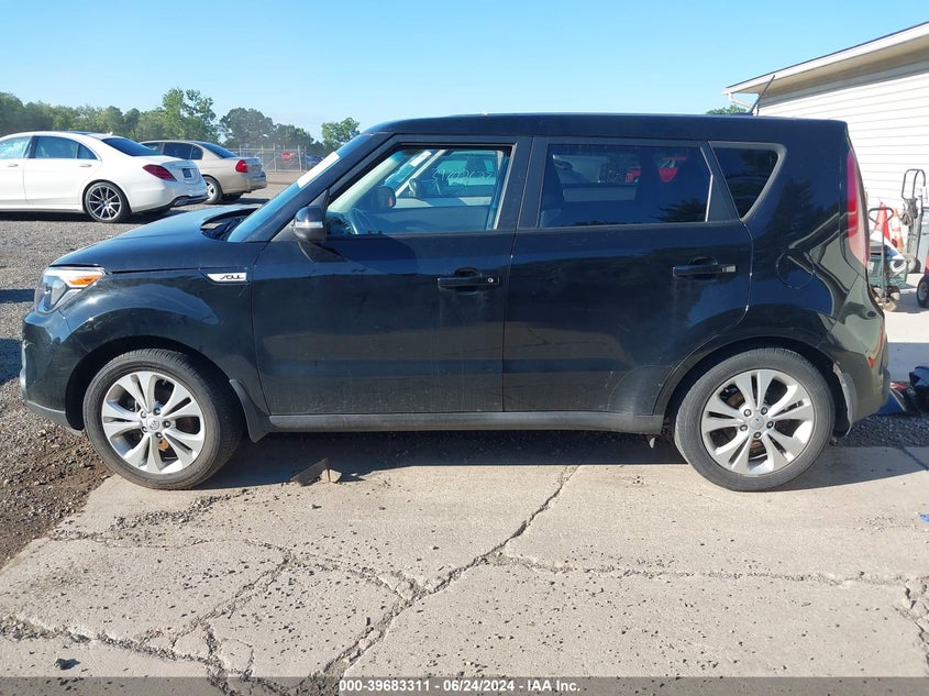 2014 Kia Soul + VIN: KNDJP3A59E7093353 Lot: 39683311