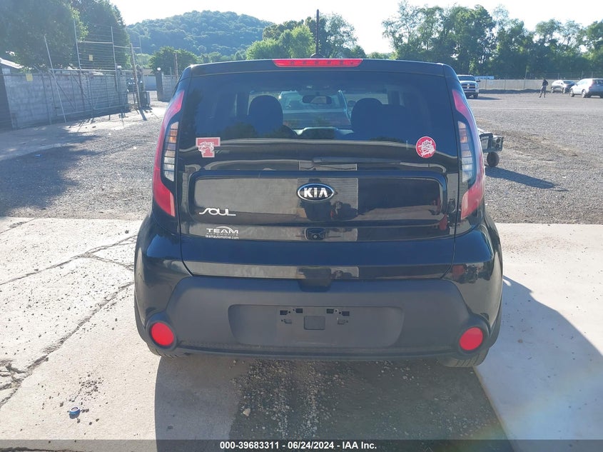 2014 Kia Soul + VIN: KNDJP3A59E7093353 Lot: 39683311