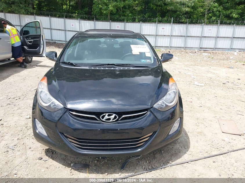 2012 Hyundai Elantra Limited (Ulsan Plant) VIN: KMHDH4AE4CU321673 Lot: 39683329