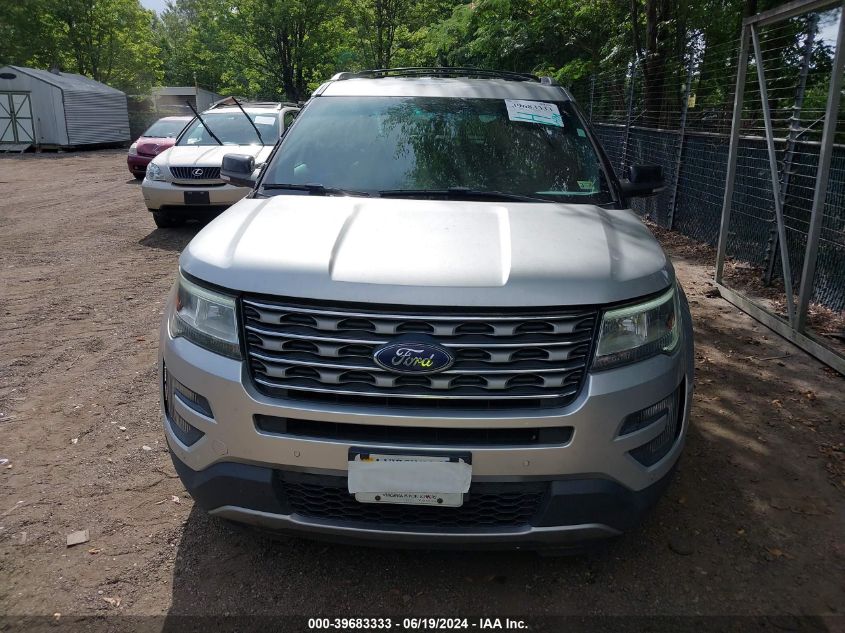 2016 Ford Explorer Xlt VIN: 1FM5K8D89GGB66089 Lot: 39683333