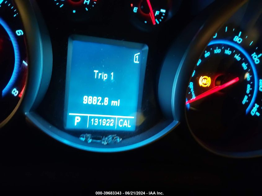 2011 Chevrolet Cruze 1Lt VIN: 1G1PF5S99B7304503 Lot: 39683343