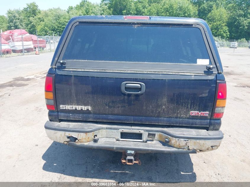 2006 GMC Sierra 1500 Sle1 VIN: 1GTEC19VX6Z277356 Lot: 39683354