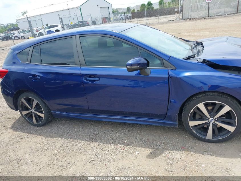 2017 Subaru Impreza 2.0I Sport VIN: 4S3GTAL6XH3750513 Lot: 39683362