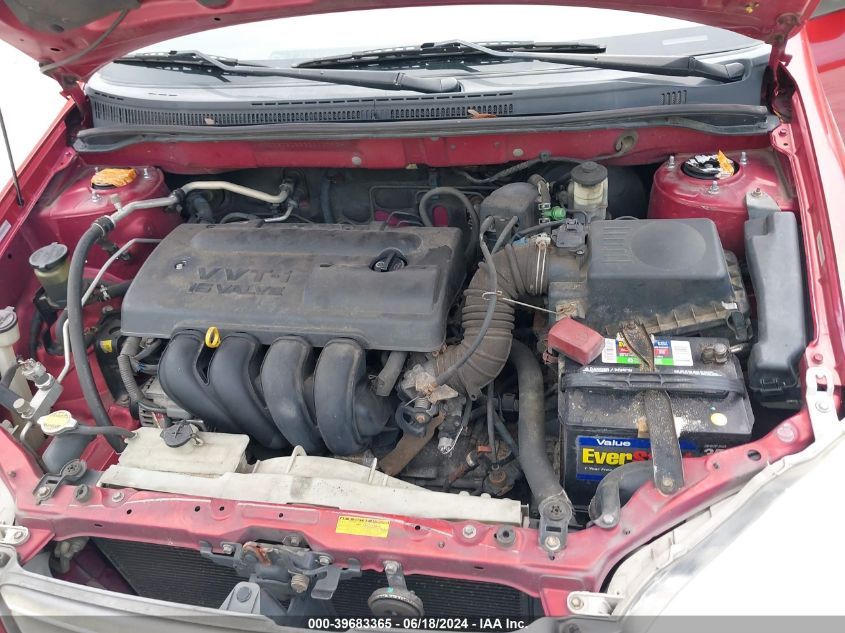 2003 Toyota Corolla Le VIN: JTDBR32E532011772 Lot: 39683365