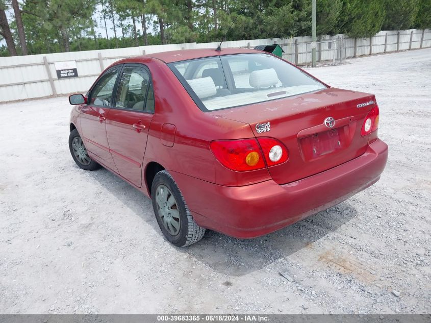 2003 Toyota Corolla Le VIN: JTDBR32E532011772 Lot: 39683365