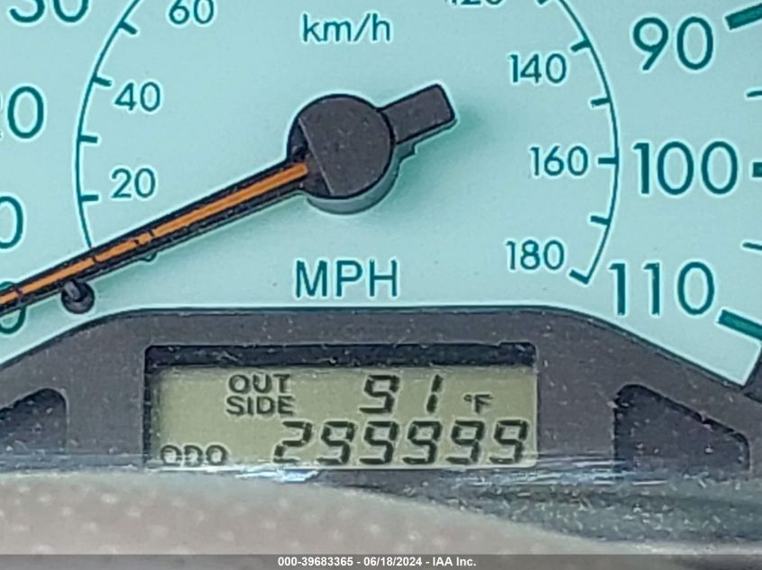 2003 Toyota Corolla Le VIN: JTDBR32E532011772 Lot: 39683365