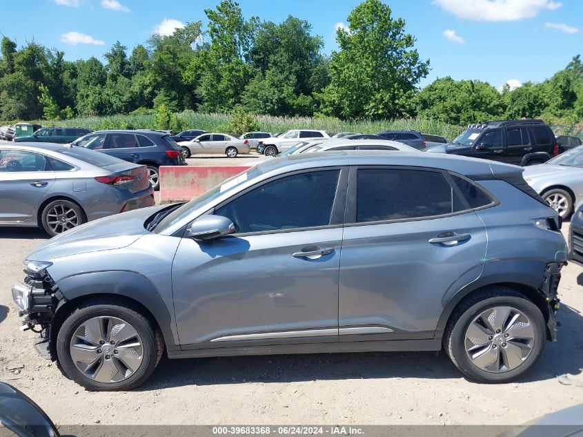 2021 Hyundai Kona Electric Ultimate VIN: KM8K53AG7MU124512 Lot: 39683368