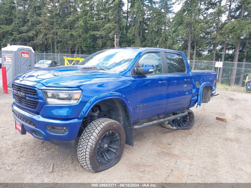 2019 Ram 1500 Rebel VIN: 1C6SRFLT2KN564706 Lot: 39683371