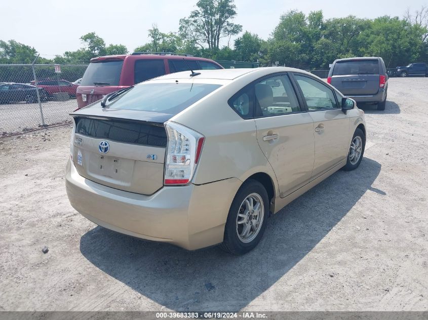 JTDKN3DU3B0250988 | 2011 TOYOTA PRIUS