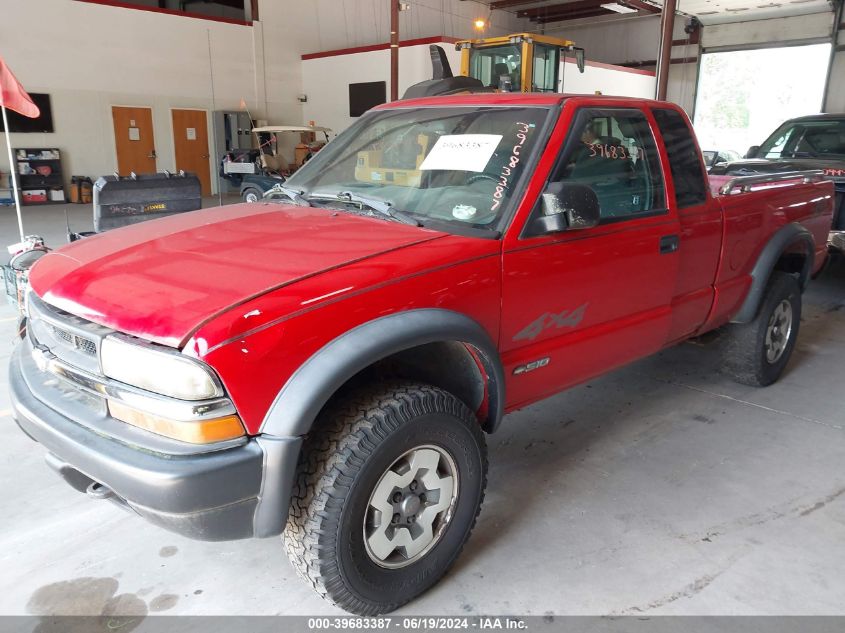 1GCCT19W628179358 | 2002 CHEVROLET S-10