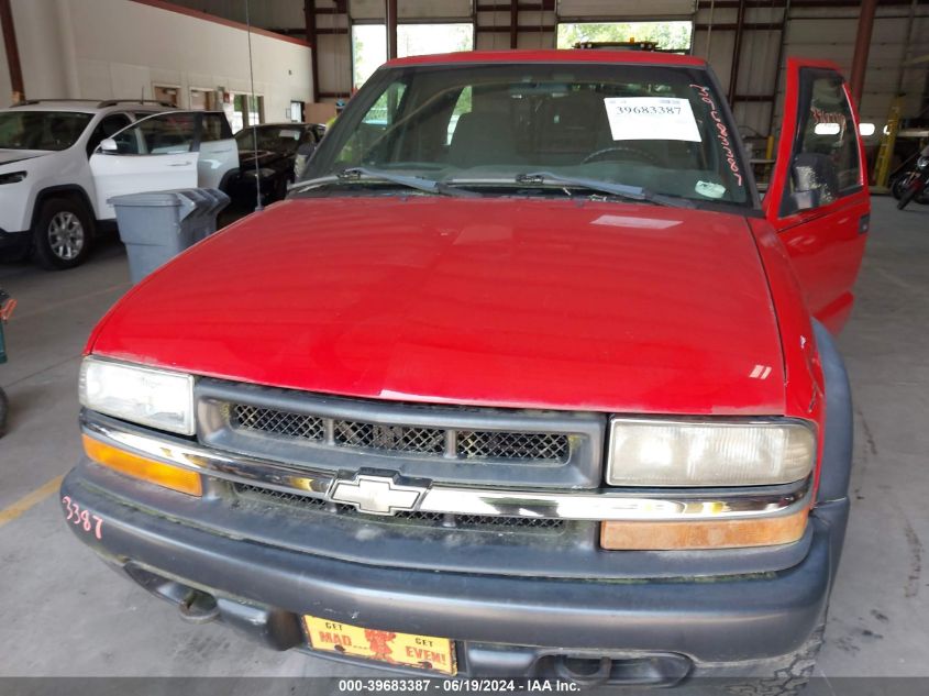 1GCCT19W628179358 | 2002 CHEVROLET S-10