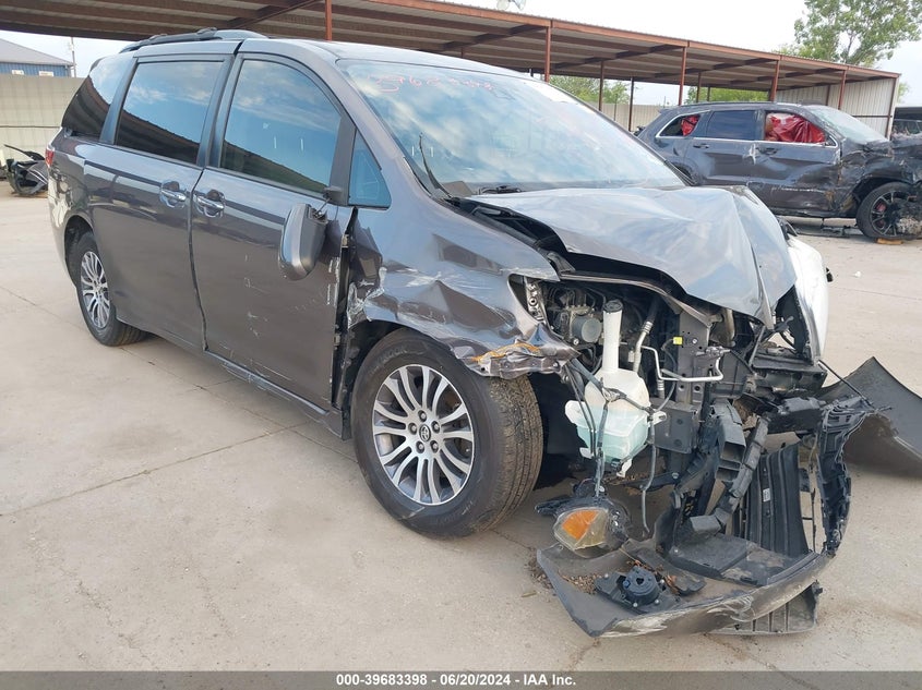 2019 Toyota Sienna Xle 8 Passenger VIN: 5TDYZ3DC2KS995993 Lot: 39683398