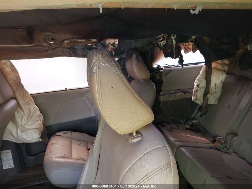 2015 Toyota Sienna Xle 8 Passenger VIN: 5TDYK3DC5FS606421 Lot: 39683401