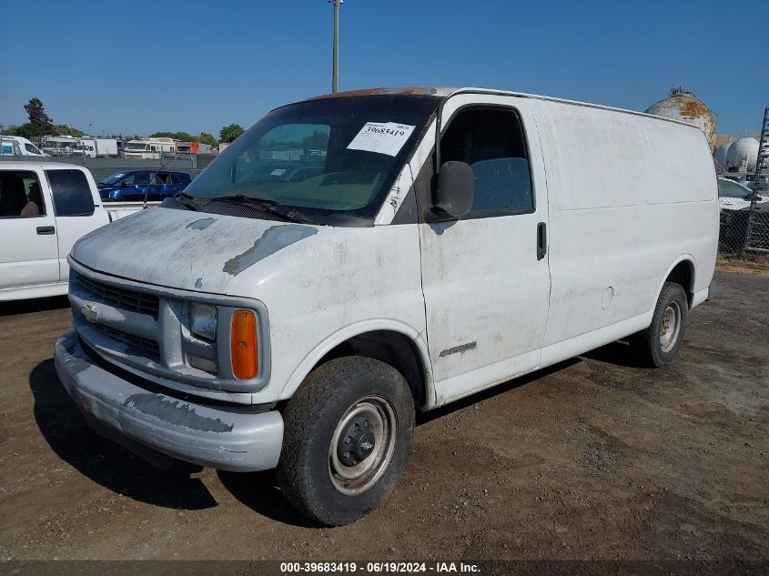 1999 Chevrolet Express VIN: 1GCGG25R7X1091642 Lot: 39683419