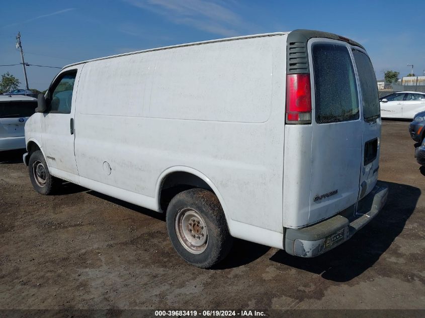 1999 Chevrolet Express VIN: 1GCGG25R7X1091642 Lot: 39683419