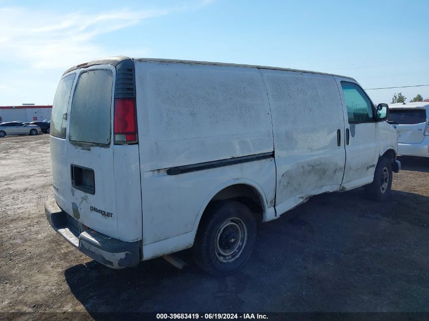 1999 Chevrolet Express VIN: 1GCGG25R7X1091642 Lot: 39683419