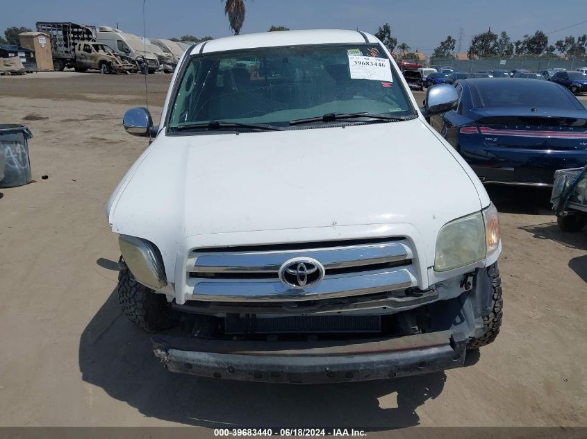 2006 Toyota Tundra Sr5 VIN: 5TBRU341X6S479106 Lot: 39683440