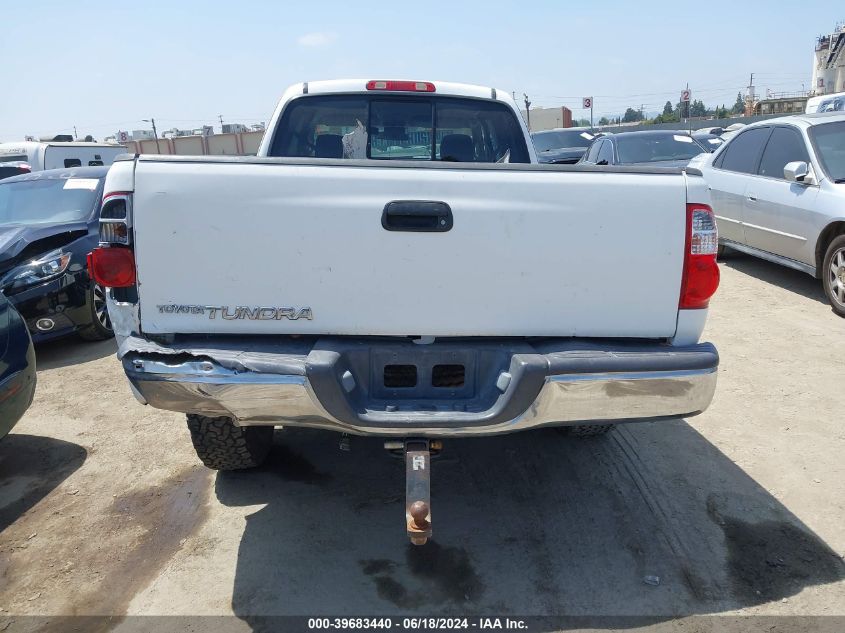 2006 Toyota Tundra Sr5 VIN: 5TBRU341X6S479106 Lot: 39683440