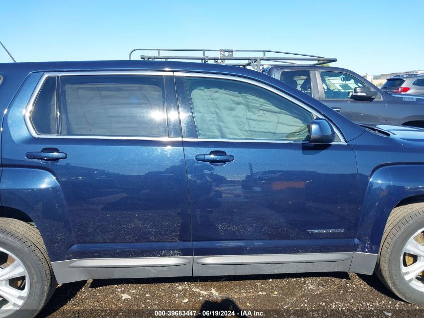 2017 GMC Terrain Sle VIN: 2GKALMEK1H6298384 Lot: 39683447