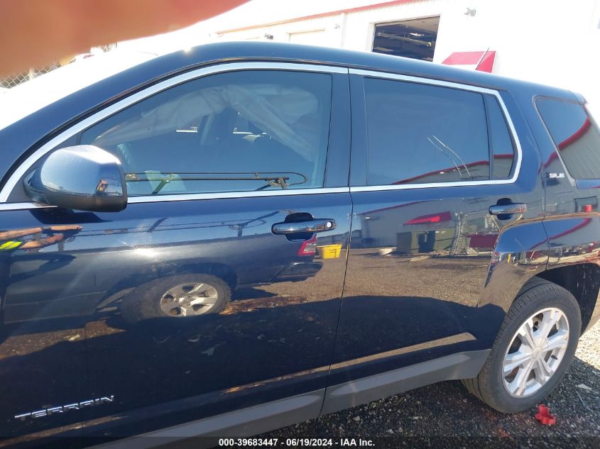 2017 GMC Terrain Sle VIN: 2GKALMEK1H6298384 Lot: 39683447