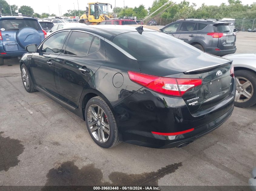 2013 Kia Optima Sx VIN: 5XXGR4A66DG109081 Lot: 39683448