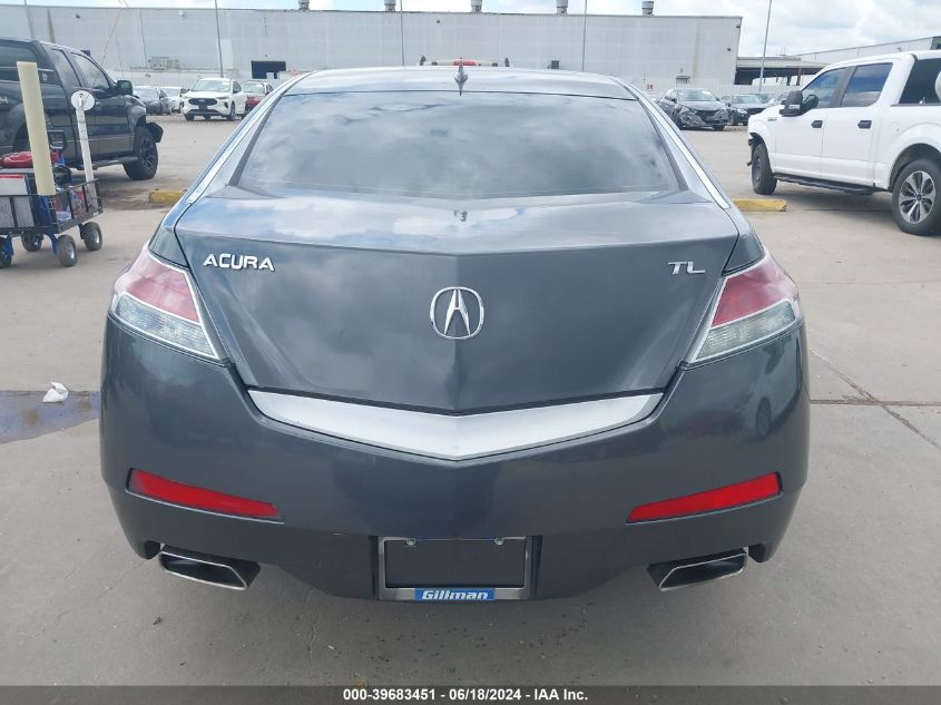 2010 Acura Tl 3.5 VIN: 19UUA8F27AA011192 Lot: 39683451