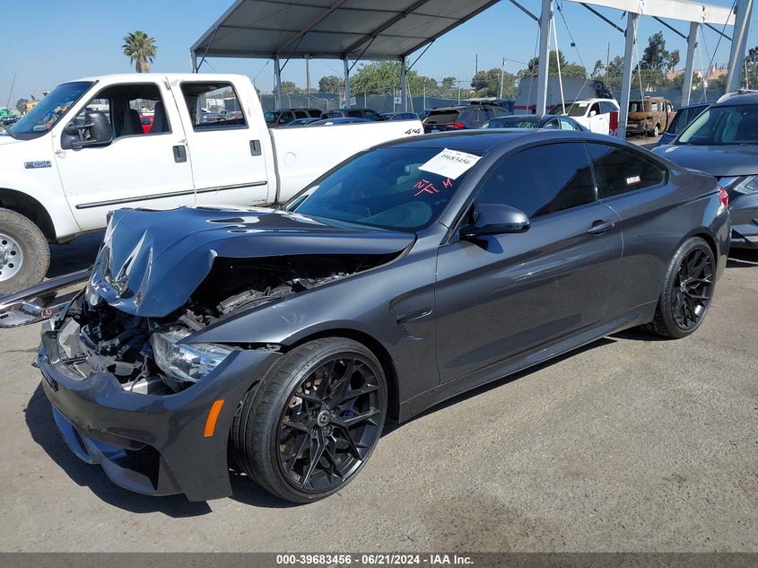 2017 BMW M4 VIN: WBS3R9C57HK709581 Lot: 39683456