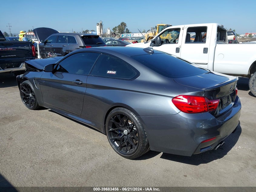 2017 BMW M4 VIN: WBS3R9C57HK709581 Lot: 39683456