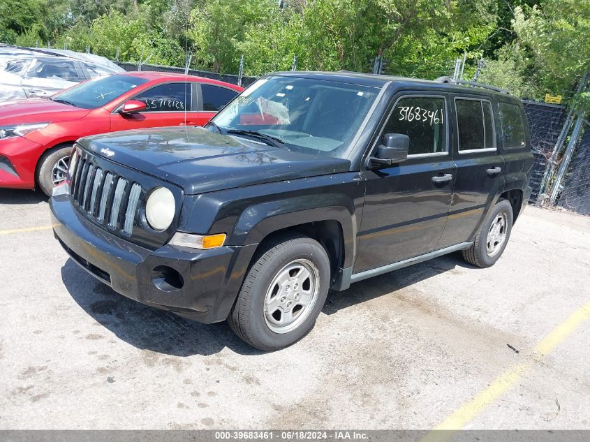 2008 Jeep Patriot Sport VIN: 1J8FT28W68D779004 Lot: 39683461