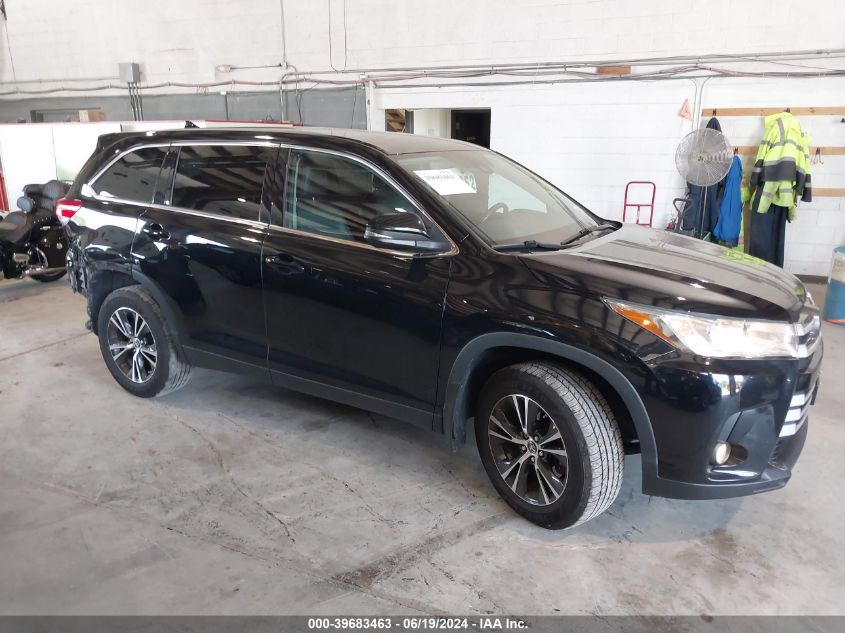 2019 TOYOTA HIGHLANDER LE PLUS - 5TDBZRFH4KS968750