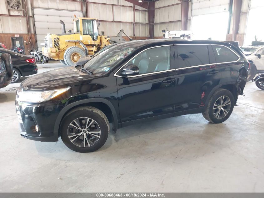 2019 Toyota Highlander Le Plus VIN: 5TDBZRFH4KS968750 Lot: 39683463