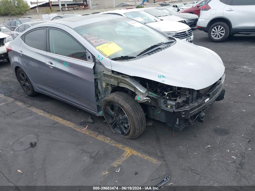 5NPDH4AE9GH736895 2016 HYUNDAI ELANTRA - Image 1