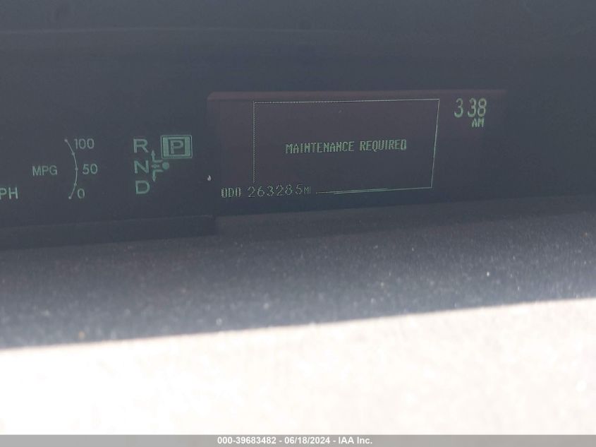 2012 Toyota Prius Three VIN: JTDKN3DU7C0334829 Lot: 39683482