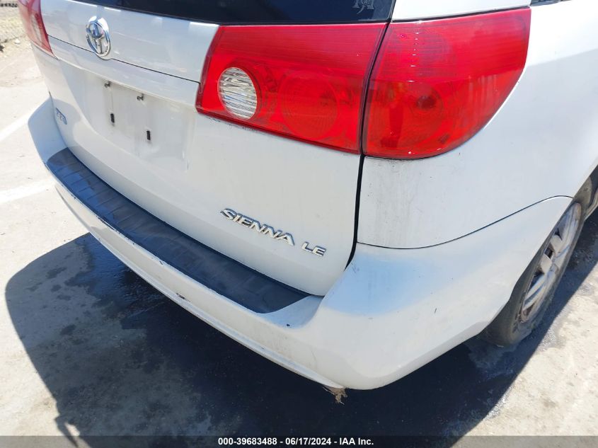 2006 Toyota Sienna Le VIN: 5TDZA23C06S453238 Lot: 39683488