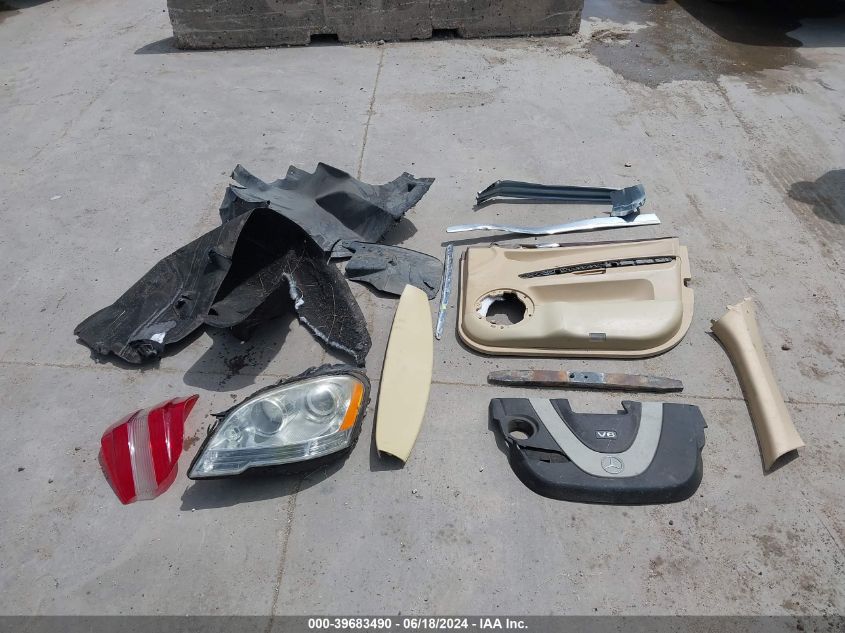 2011 Mercedes-Benz Ml 350 4Matic VIN: 4JGBB8GB6BA666670 Lot: 39683490